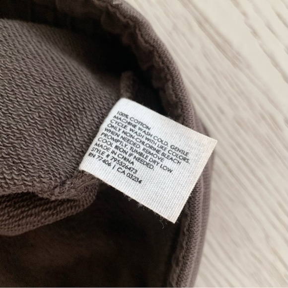 CLUB MONACO | TERRY FLEECE SWEATPANTS JOGGER TWILL POCKETS PANT UTILITY HYPE - Picture 11 of 12